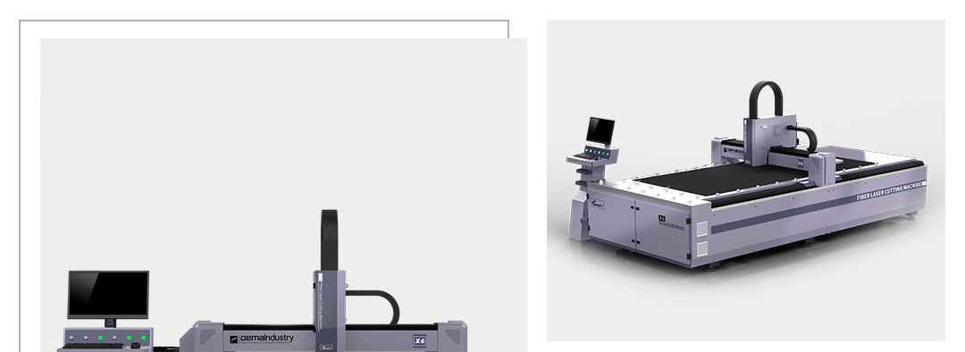 DEMA-X6光纤激光切割机设备展示