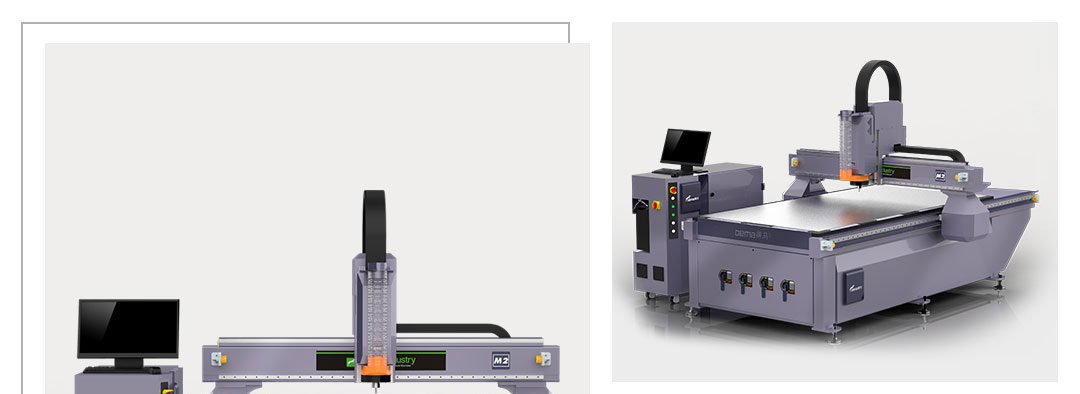 DEMA-M2迷你字雕刻机设备展示